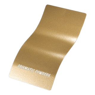 Gold Metallic - Metallic Satin Powder Coated Swatch - Modofire