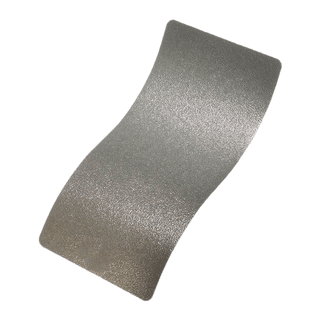 Gravel Grey Texture - Textured Flat Powder Coat Swatch - Modofire