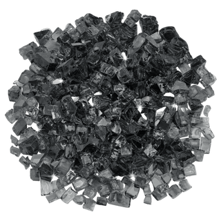 Gray Reflective Fire Glass - 1/2" - 10 lbs. - Modofire