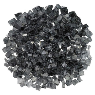 Gray Reflective Fire Glass - 1/2" - 10 lbs. - modofire🔥