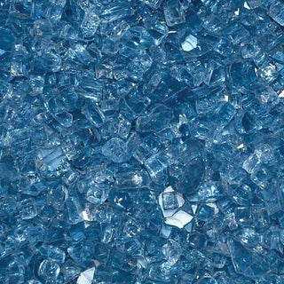 HPC Fire 1/4 inch Pacific Blue Fire Pit Glass FPGLPACIFICBLUE