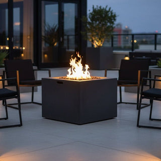 Legacy Cube Fire Pit - Concrete (GFRC) - Modofire