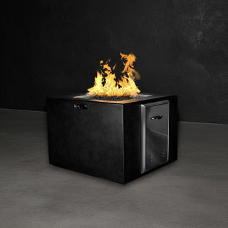 Legacy Cube Fire Pit - Concrete (GFRC) - LP - Modofire