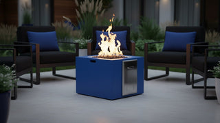 Legacy Cube Fire Pit - Concrete (GFRC) - LP - Modofire