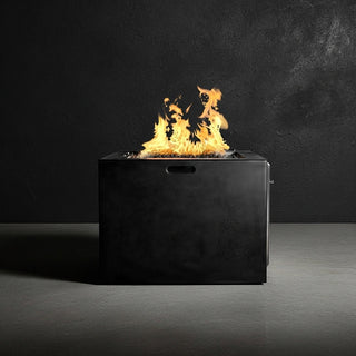 Legacy Cube Fire Pit - Concrete (GFRC) - LP - Modofire