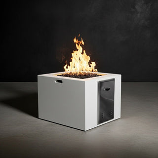Legacy Cube Fire Pit - Concrete (GFRC) - LP - Modofire