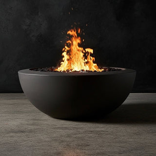 Legacy Round Fire Bowl - Concrete (GFRC) - Modofire
