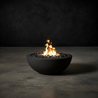 Legacy Round Fire Bowl - Concrete (GFRC) - Modofire