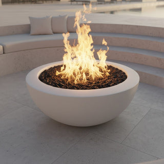 Legacy Round Fire Bowl - Concrete (GFRC) - Modofire