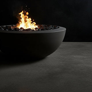 Legacy Round Fire Bowl - Concrete (GFRC) - Modofire