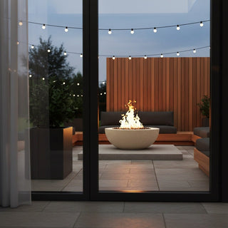 Legacy Round Fire Table - Concrete (GFRC) - Modofire