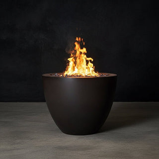 Legacy Round Fire Vase - Concrete (GFRC) - Modofire