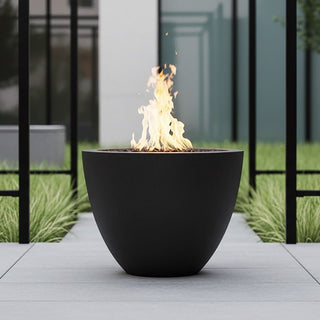 Legacy Round Fire Vase - Concrete (GFRC) - Modofire