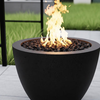 Legacy Round Fire Vase - Concrete (GFRC) - Modofire