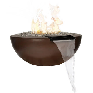 Legacy Round Fire & Water Spillway Bowl - Concrete (GFRC) - Modofire