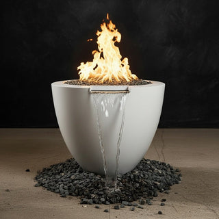 Legacy Round Fire & Water Vase - Concrete (GFRC) - Modofire