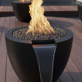 Legacy Round Fire & Water Vase - Concrete (GFRC) - Modofire