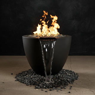 Legacy Round Fire & Water Vase - Concrete (GFRC) - Modofire