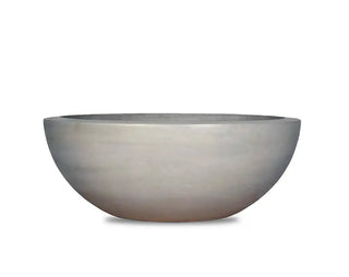 Legacy Round Low Planter Bowl - Concrete (GFRC) - Modofire