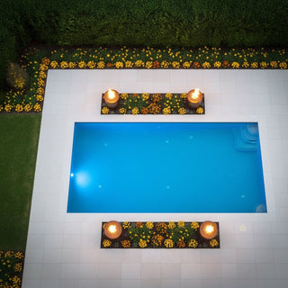 Legacy Round Tall Fire Vase - Modofire