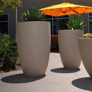 Legacy Round Tall Planter Vase - Concrete (GFRC) - Modofire