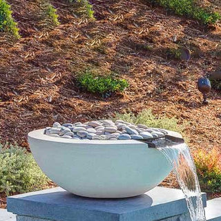 Legacy Round Water Spillway & Planter Bowl - Concrete (GFRC) - Modofire