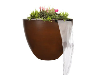 Legacy Round Water Spillway & Planter Vase - Concrete (GFRC) - Modofire