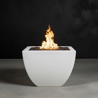 Legacy Square Fire Vase - Concrete (GFRC) - Modofire