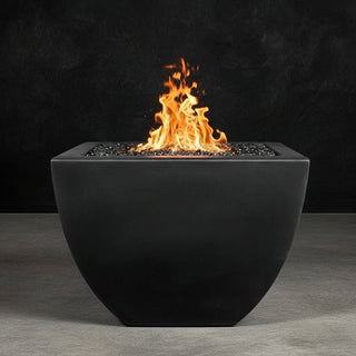 Legacy Square Fire Vase - Concrete (GFRC) - Modofire