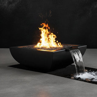 Legacy Square Fire & Water Spillway Bowl - Concrete (GFRC) - Modofire