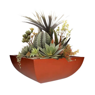 Legacy Square Low Planter - Concrete (GFRC) - Modofire