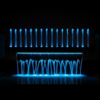 Linear Water Fountain & Spillways - Modofire