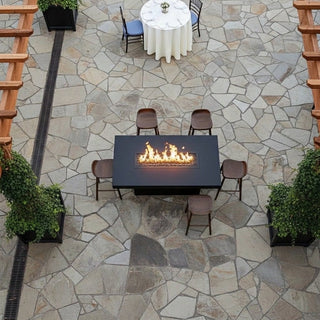 Lineo Bold Fire Bar Table - Modofire