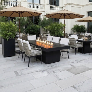Lineo Bold Fire Dining Table - Modofire