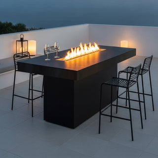 Lineo Bold Fire Pit Bar Table - Modofire