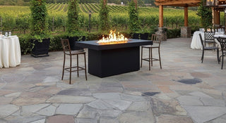 Lineo Bold Fire Pit Bar Table - Modofire