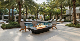 Lineo Bold Fire Pit Coffee Table - Modofire