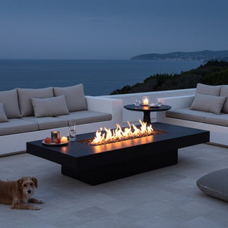 Lineo Bold Fire Pit Table - Aluminum - Modofire