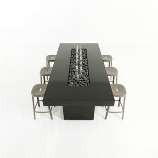 Lineo Bold Fire & Water Bar Table - Modofire
