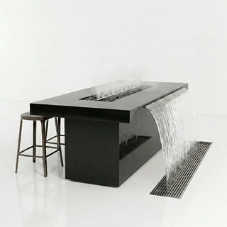 Lineo Bold Fire & Water Bar Table - Modofire