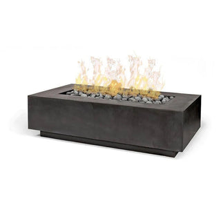 Lineo Cast Fire Table - Cast Stone Honed Finish - Modofire