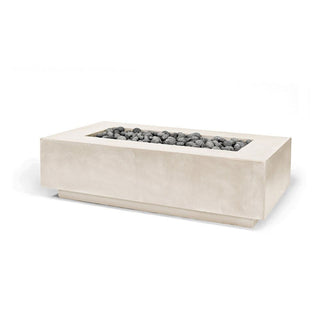 Lineo Cast Fire Table - Cast Stone Honed Finish - modofire🔥