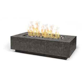 Lineo Cast Fire Table - Cast Stone Natural Finish - Modofire