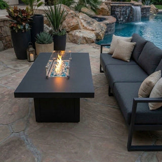 Lineo Fire Coffee Table • Hidden Tank • LP - Modofire