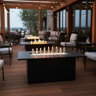 Lineo Fire Pit Dining Table - Modofire