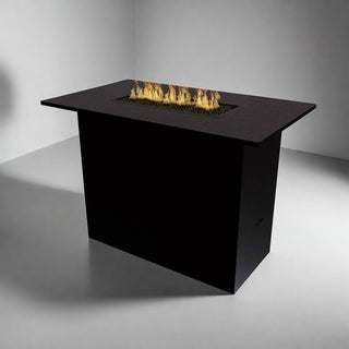 Lineo Top Fire Pit Bar Table - Aluminum - Modofire