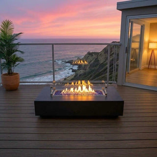 Lineo Wide Float Fire Pit - Modofire