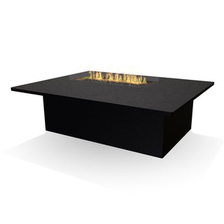 Lineo Wide Top Fire Coffee Table - Corner - Modofire