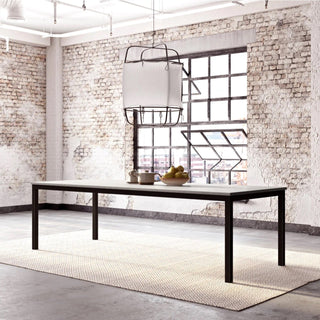 London Dining Table - Concrete with Steel Base - Modofire