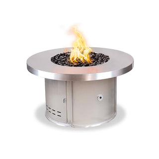 Mabel Round Fire Table - Stainless Steel - Modofire